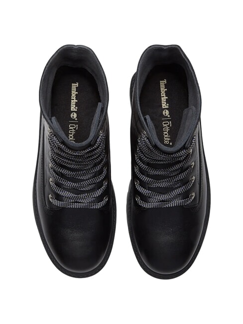 STONE STREET Botines de piel negro de grano completo - Zapatos Mujer