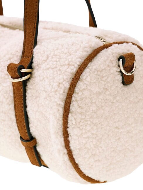 TAYLOR Bolso de mano con correa para el hombro blanco roto/co&ntilde;ac - Bolsos Mujer