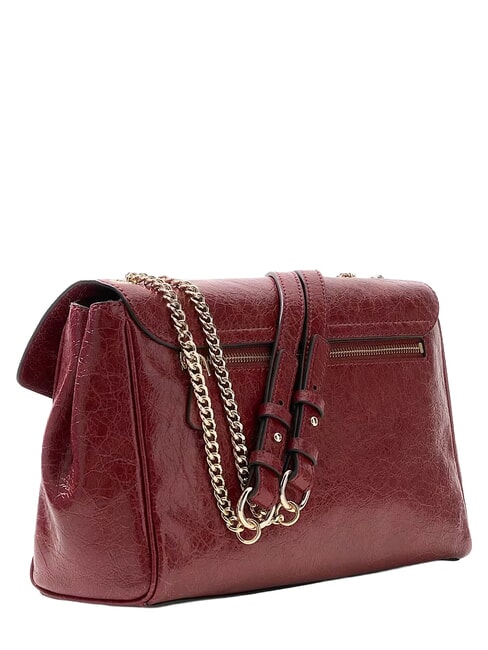 ANTONIA Bolso de hombro con doble asa. ROJO - Bolsos Mujer