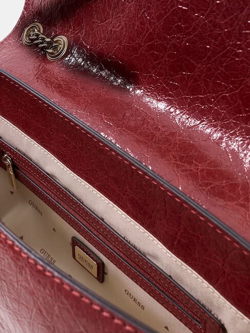 ANTONIA Bolso de hombro con doble asa. ROJO - Bolsos Mujer