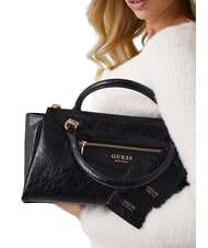 GUESS ANTONIA Bolso de mano con correa para el hombro. NEGRO - Bolsos Mujer - 7