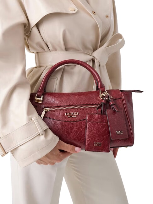 ANTONIA Bolso de mano con correa para el hombro. ROJO - Bolsos Mujer