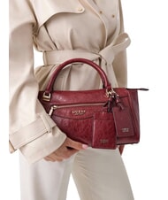 GUESS ANTONIA Bolso de mano con correa para el hombro. ROJO - Bolsos Mujer - 2