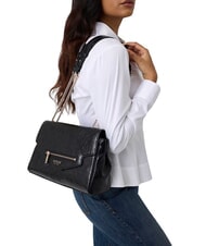 GUESS ANTONIA Bolso de hombro con doble asa. NEGRO - Bolsos Mujer - 2
