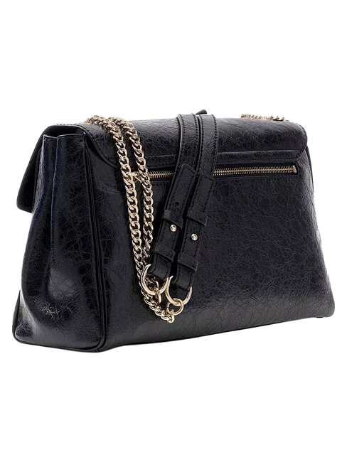 ANTONIA Bolso de hombro con doble asa. NEGRO - Bolsos Mujer