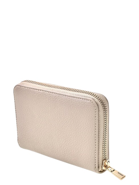 MELODY Cartera mediana con cremallera gris topo claro - Carteras Mujer