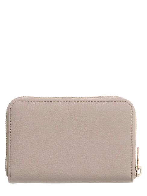 MELODY Cartera mediana con cremallera gris topo claro - Carteras Mujer