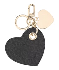 GUESS TAMARA Llavero con forma de coraz&oacute;n NEGRO - Llaveros - 3