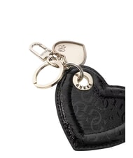 GUESS TAMARA Llavero con forma de coraz&oacute;n NEGRO - Llaveros - 4