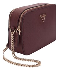 GUESS NOELLE 2  Mini bolso de hombro para c&aacute;mara Burdeos - Bolsos Mujer - 5