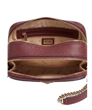 GUESS NOELLE 2  Mini bolso de hombro para c&aacute;mara Burdeos - Bolsos Mujer - 6