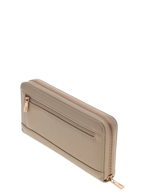 MELODY Cartera grande con correa para la mu&ntilde;eca gris topo claro - Carteras Mujer