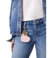 GUESS TAMARA Llavero con forma de coraz&oacute;n Rosa claro - Llaveros - 2