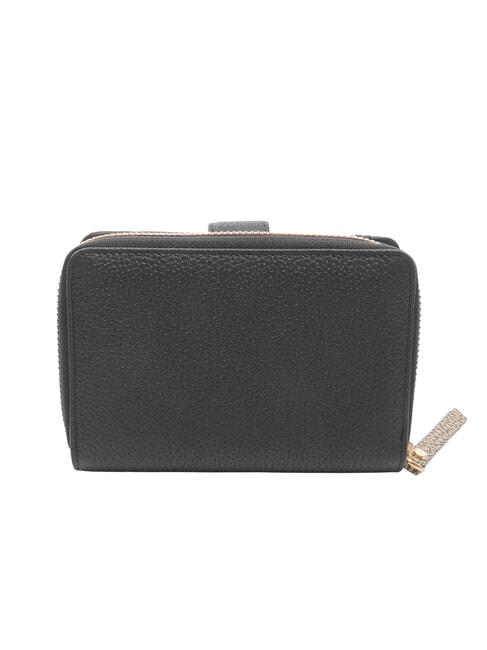 BIRDIE Cartera mediana de cuero op negro / natural - Carteras Mujer