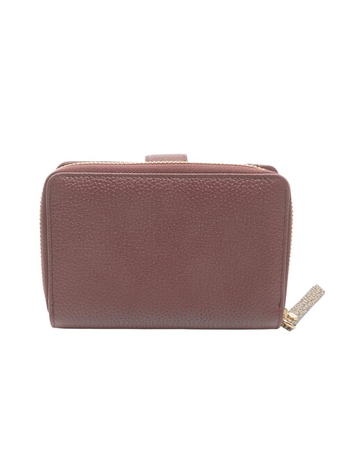 BIRDIE Cartera mediana de cuero merlot/natural op - Carteras Mujer
