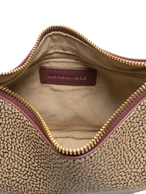 BRUNCH Bolso de hombro Luna Bag op naturale/merlot - Bolsos Mujer