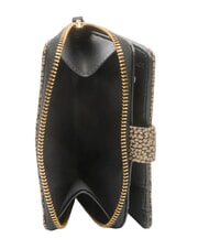 BORBONESE BRUNCH Cartera mediana op natural / negro - Carteras Mujer - 4