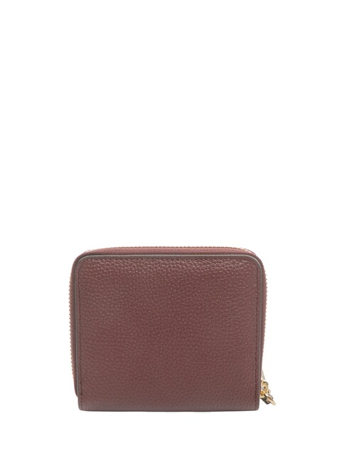 BIRDIE Cartera mediana de cuero merlot/natural op - Carteras Mujer