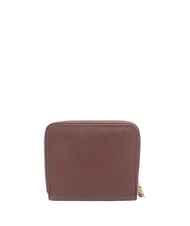 BORBONESE BIRDIE Cartera mediana de cuero merlot/natural op - Carteras Mujer - 3