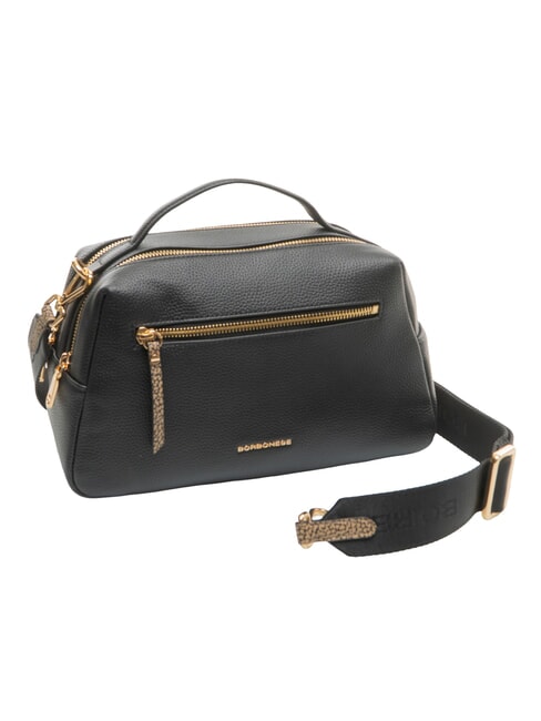TRUNK BAGS Bolso de mano con correa para el hombro op negro / natural - Bolsos Mujer