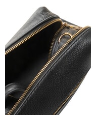 BORBONESE TRUNK BAGS Bolso de mano con correa para el hombro op negro / natural - Bolsos Mujer - 5