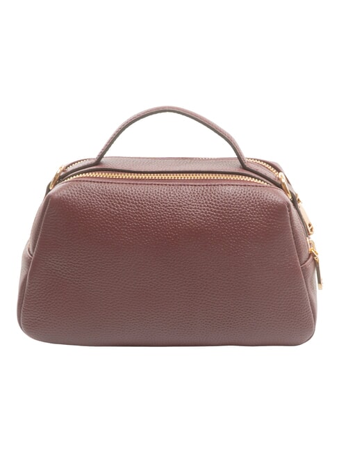 TRUNK BAGS Bolso de mano con correa para el hombro merlot/natural op - Bolsos Mujer