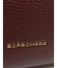 BORBONESE TRUNK BAGS Bolso de mano con correa para el hombro merlot/natural op - Bolsos Mujer - 4
