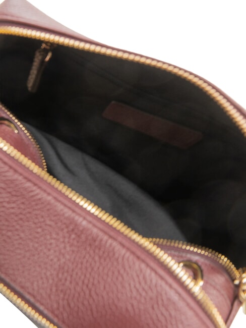 TRUNK BAGS Bolso de mano con correa para el hombro merlot/natural op - Bolsos Mujer