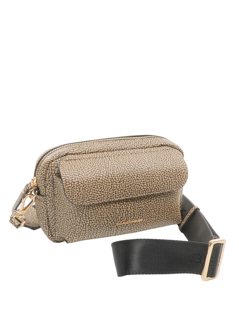 NODI Minibolso de hombro op natural / negro - Bolsos Mujer