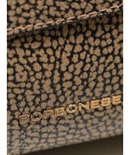 BORBONESE NODI Minibolso de hombro op natural / negro - Bolsos Mujer - 3