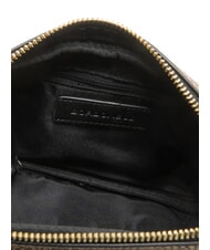 BORBONESE NODI Minibolso de hombro op natural / negro - Bolsos Mujer - 5