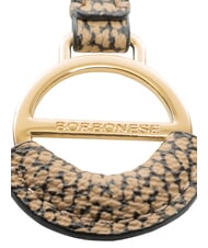 BORBONESE LOGO Llavero con logotipo grabado op / natu - Llaveros - 2