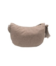 BORBONESE LUNA FLEXOS ZIP Bolso de hombro marr&oacute;n oscuro/natural - Bolsos Mujer - 4