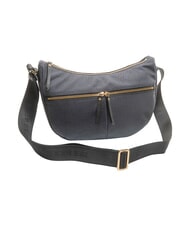 BORBONESE LUNA FLEXOS ZIP Bolso de hombro negro - Bolsos Mujer - 2