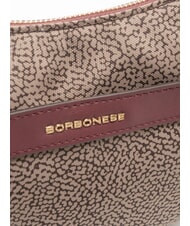 BORBONESE LUNA DOWNTOWN Minibolso de hombro op/merlot natural - Bolsos Mujer - 3