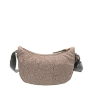 BORBONESE LUNA DOWNTOWN Minibolso de hombro op natural / negro - Bolsos Mujer - 4