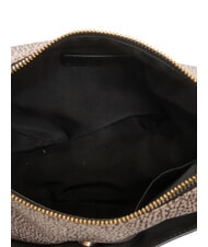 BORBONESE LUNA DOWNTOWN Bolso de hombro ajustable op natural / negro - Bolsos Mujer - 5