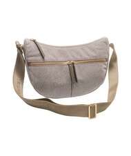BORBONESE LUNA FLEXOS ZIP Bolso de hombro musgo - Bolsos Mujer - 2