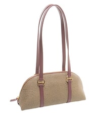BORBONESE OUTLINE Bolso de hombro op/merlot natural - Bolsos Mujer - 2