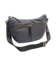 BORBONESE LUNA FLEXOS ZIP Bolso de hombro ajustable negro - Bolsos Mujer - 2