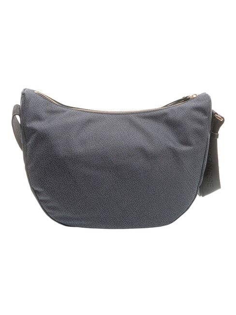 LUNA FLEXOS ZIP Bolso de hombro ajustable negro - Bolsos Mujer