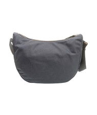 BORBONESE LUNA FLEXOS ZIP Bolso de hombro ajustable negro - Bolsos Mujer - 4