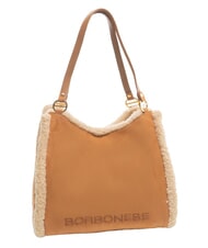 BORBONESE SUEDE LOGO Bolso de compras de hombro cuero - Bolsos Mujer - 2
