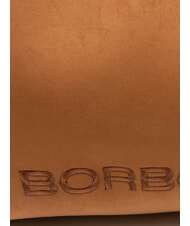 BORBONESE SUEDE LOGO Bolso de compras de hombro cuero - Bolsos Mujer - 3