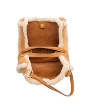 BORBONESE SUEDE LOGO Bolso de compras de hombro cuero - Bolsos Mujer - 5