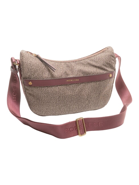 LUNA DOWNTOWN Bolso de hombro ajustable op/merlot natural - Bolsos Mujer