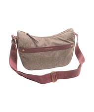 BORBONESE LUNA DOWNTOWN Bolso de hombro ajustable op/merlot natural - Bolsos Mujer - 2