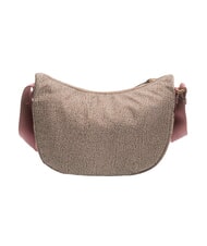 BORBONESE LUNA DOWNTOWN Bolso de hombro ajustable op/merlot natural - Bolsos Mujer - 4