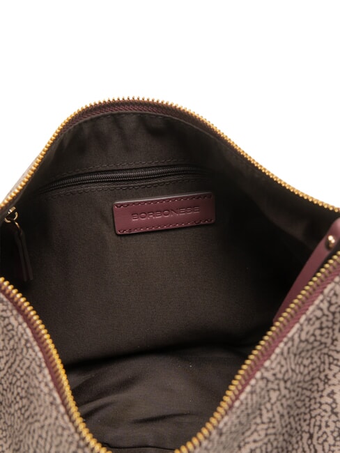LUNA DOWNTOWN Bolso de hombro ajustable op/merlot natural - Bolsos Mujer