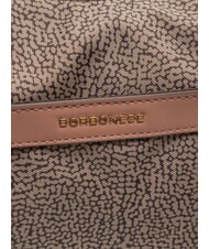 BORBONESE LUNA DOWNTOWN Bolso de hombro ajustable polvo/op natural - Bolsos Mujer - 3